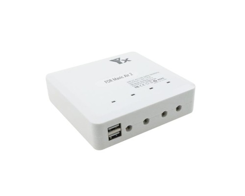 Зарядное устройство для 4 аккумуляторов DJI Mavic Air 2 / Air 2S, пульта и мобильного устройства (YX)