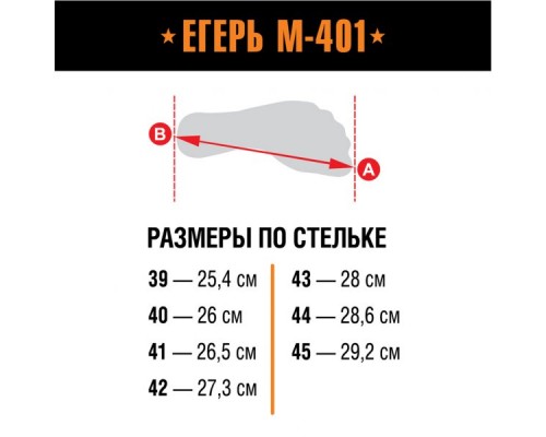 БЕРЦЫ ЕГЕРЬ М-401 БЕРЦЫ ЕГЕРЬ М-401
