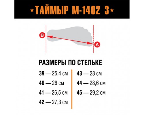 Берцы Армада Таймыр М-1402 З Берцы Армада Таймыр М-1402 З