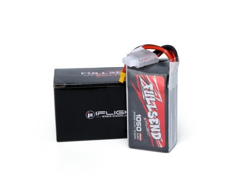 Аккумулятор iFlight Fullsend 1050мАч 4S 120C LiPo (XT30) Аккумулятор iFlight Fullsend 1050мАч 4S 120C LiPo (XT30)