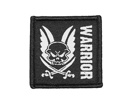 Патч Warrior (Войн) черный Патч Warrior (Войн) черный
