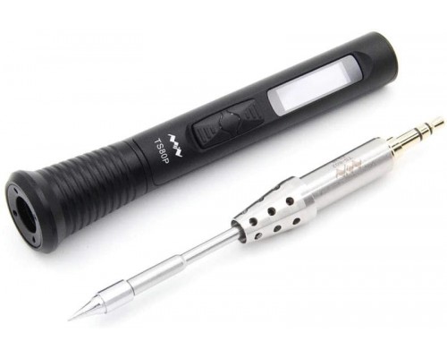 Паяльник Miniware TS80P (Чёрный) с жалом TS-B02 (Расширенный набор) Паяльник Miniware TS80P (Чёрный) с жалом TS-B02 (Расширенный набор)
