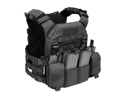Плитоноска RECON PLATE CARRIER COMBOS MK1 - OD BLACK Плитоноска RECON PLATE CARRIER COMBOS MK1 - OD BLACK