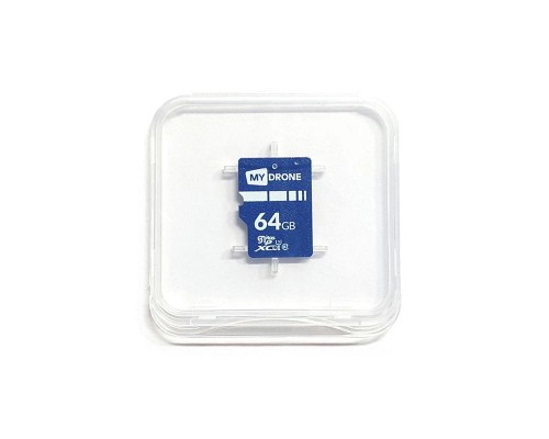 Карта памяти 64Gb MyDrone microSDXC Class 10 UHS-I U3 (MIXZA) Карта памяти 64Gb MyDrone microSDXC Class 10 UHS-I U3 (MIXZA)