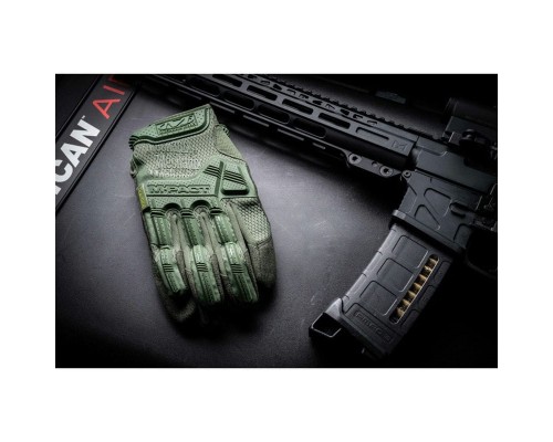 Перчатки Mechanix M-Pact Olive (MPT-60) Перчатки Mechanix M-Pact Olive (MPT-60)