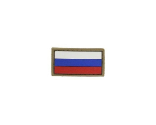 Патч ПВХ Флаг России MINI (25х45 мм) Патч ПВХ Флаг России MINI (25х45 мм)