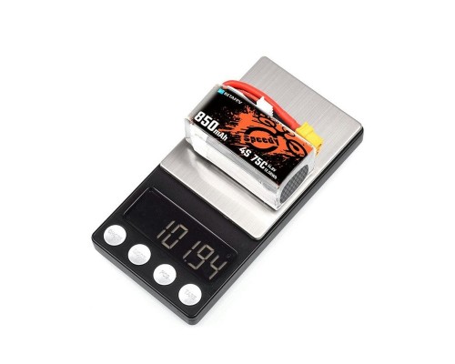 Аккумуляторы BETAFPV 850мАч 4S 75C LiPo (XT60) (2 шт.) Аккумуляторы BETAFPV 850мАч 4S 75C LiPo (XT60) (2 шт.)