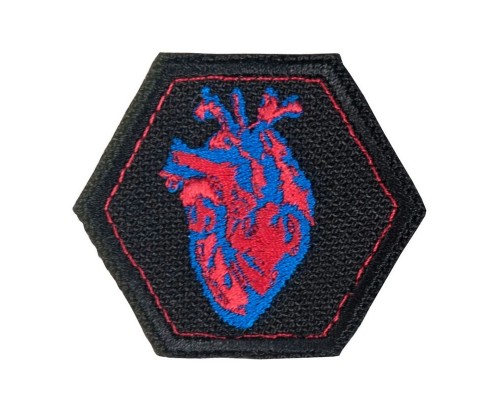 Патч Сердце (45х52 мм)