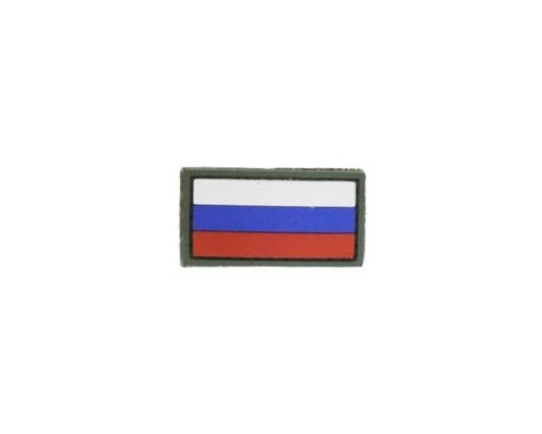 Патч ПВХ Флаг России MINI (25х45 мм) Патч ПВХ Флаг России MINI (25х45 мм)