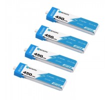 Аккумуляторы BETAFPV 450mAh 1S 30C LiHV (BT2.0) (4 шт.)