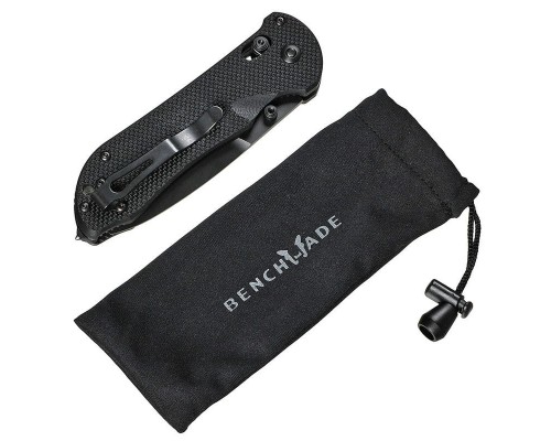 Тактический складной нож со стропорезом 9160 SBK Benchmade Тактический складной нож со стропорезом 9160 SBK Benchmade
