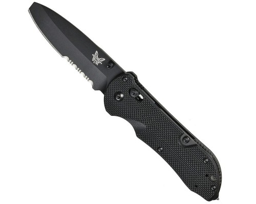 Тактический складной нож со стропорезом 9160 SBK Benchmade Тактический складной нож со стропорезом 9160 SBK Benchmade