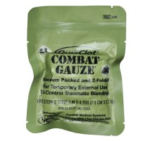 Бандаж марлевый (9см х 3,7м) Combat Gauze