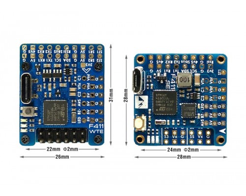 Полётный контроллер MATEKSYS F411-WTE