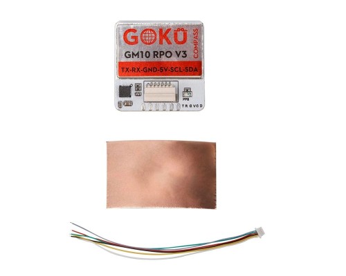 GPS модуль Flywoo GOKU GM10 Pro V3 с компасом GPS модуль Flywoo GOKU GM10 Pro V3 с компасом