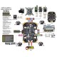 Полётный контроллер Flywoo GOKU GN745 HD EVO 40A AIO