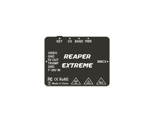 Видеопередатчик Foxeer Reaper Extreme 2,5 Вт (Серый) Видеопередатчик Foxeer Reaper Extreme 2,5 Вт (Серый)