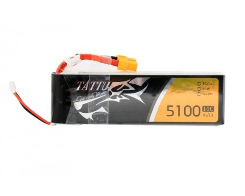 Аккумулятор Tattu 5100мАч 3S 10C 11,1В LiPo