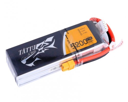 Аккумулятор Tattu 5200мАч 4S 15C 14,8В LiPo