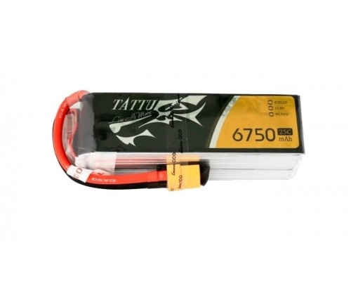 Аккумулятор Tattu 6750мАч 4S 25C 14,8В LiPo