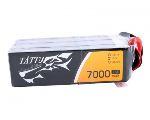 Аккумулятор Tattu 7000мАч 6S 25C 22,2В LiPo