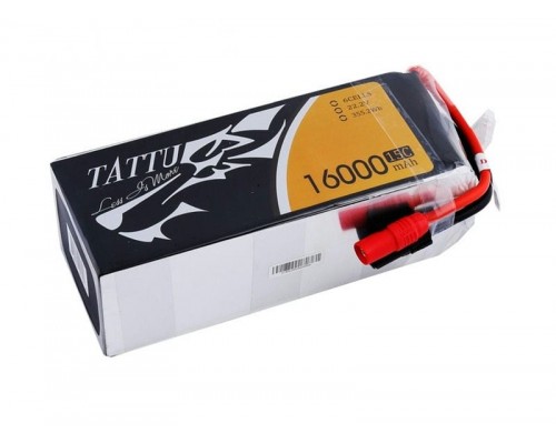 Аккумулятор Tattu 16000мАч 6S 15C 22,2В LiPo Аккумулятор Tattu 16000мАч 6S 15C 22,2В LiPo