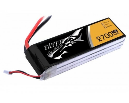 Аккумулятор Tattu 2700мАч 3S 25C 11,1В LiPo