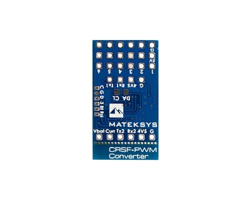 Преобразователь сигнала MATEKSYS CRSF-PWM-6 Преобразователь сигнала MATEKSYS CRSF-PWM-6