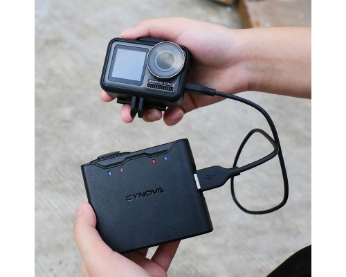 Хаб для заряда 2-х аккумуляторов DJI Mavic Mini / Mini 2 / Mini SE / Mini 2 SE (CYNOVA) Хаб для заряда 2-х аккумуляторов DJI Mavic Mini / Mini 2 / Mini SE / Mini 2 SE (CYNOVA)