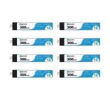 Аккумуляторы BETAFPV 300мАч 1S 30C LiHV (PH2.0) (8 шт.)