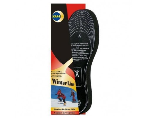 Стельки Kaps POLAR BLACK зимние (3920) Стельки Kaps POLAR BLACK зимние (3920)