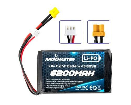Аккумулятор RadioMaster 6200мАч 2S 7.4В Аккумулятор RadioMaster 6200мАч 2S 7.4В