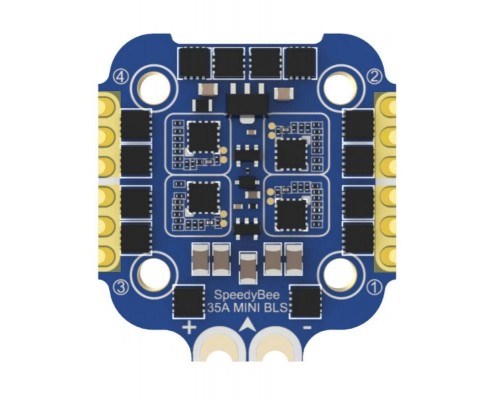 Регулятор оборотов SpeedyBee BLHeli_S 35A Mini 4в1 20x20 Регулятор оборотов SpeedyBee BLHeli_S 35A Mini 4в1 20x20