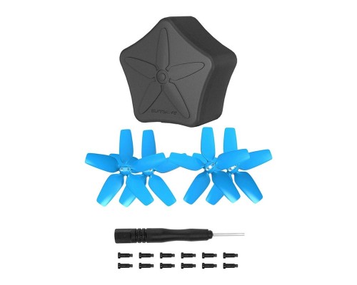 Пропеллеры DJI Avata (Синий) + защитный мини-кейс (SunnyLife) Пропеллеры DJI Avata (Синий) + защитный мини-кейс (SunnyLife)