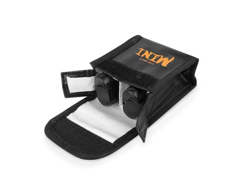 Огнеупорный чехол для двух аккумуляторов DJI Mavic Mini / Mini 2 / Mini SE / Mini 2 SE (SunnyLife) Огнеупорный чехол для двух аккумуляторов DJI Mavic Mini / Mini 2 / Mini SE / Mini 2 SE (SunnyLife)