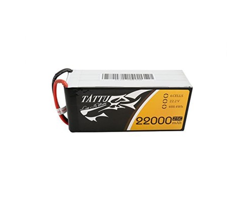 Аккумулятор Tattu 22000мАч 6S 25C 22,2В LiPo Аккумулятор Tattu 22000мАч 6S 25C 22,2В LiPo