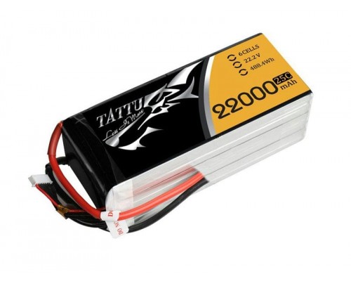 Аккумулятор Tattu 22000мАч 6S 25C 22,2В LiPo Аккумулятор Tattu 22000мАч 6S 25C 22,2В LiPo