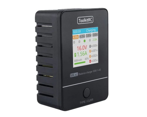 Зарядное устройство ToolkitRC M4AC (XT60) Зарядное устройство ToolkitRC M4AC (XT60)
