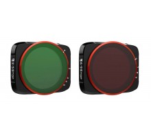 Набор из 2 нейтральных VND фильтров (ND4-32 + ND64-512) DJI Air 2S (Freewell)