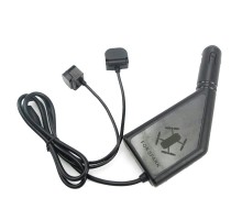 Автомобильное зарядное устройство для 2 аккумуляторов и пульта DJI Spark (YX)