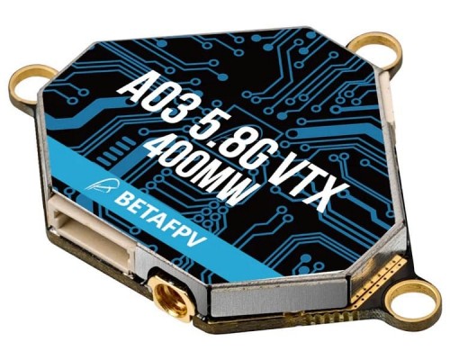Видеопередатчик A03 400 мВт 5,8 ГГц VTX (BETAFPV) Видеопередатчик A03 400 мВт 5,8 ГГц VTX (BETAFPV)