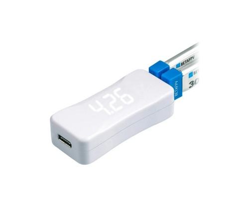 Зарядное устройство USB для 1S аккумуляторов (BT2.0) V2 / Вольтметр (BETAFPV) Зарядное устройство USB для 1S аккумуляторов (BT2.0) V2 / Вольтметр (BETAFPV)