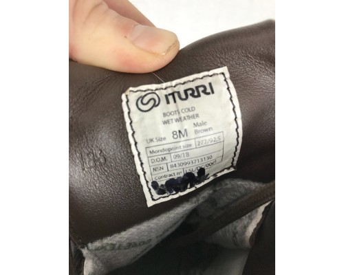 Берцы Iturri Cold Weather GTX Combat Boots
