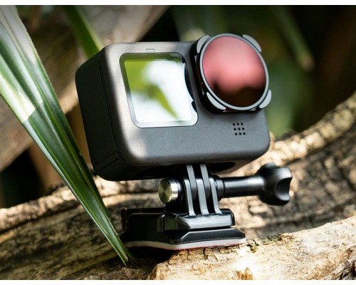 Нейтрально-поляризационный ND8-PL фильтр GoPro HERO11/10/9 Black и 11 Black Mini (Freewell)
