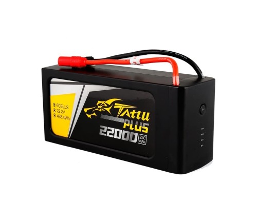 Аккумулятор Tattu Plus 22000мАч 6S 25C 22,2В LiPo Аккумулятор Tattu Plus 22000мАч 6S 25C 22,2В LiPo