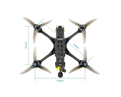 Квадрокоптер GEPRC MARK5 HD c Caddx Vista (BNF-DJI) Квадрокоптер GEPRC MARK5 HD c Caddx Vista (BNF-DJI)