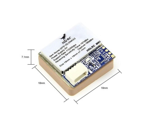 GPS модуль HGLRC M80 GPS модуль HGLRC M80