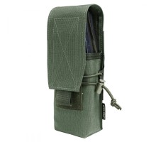 Подсумок на 1-2 магазина АК с эласт.жгутом, облегченный вер.3 FASTCLIP MOLLE SYSTEM