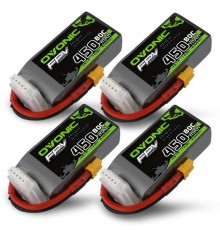 Аккумуляторы OVONIC 450мАч 4S 80C LiPo (XT30) (4 шт.)