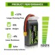 Аккумулятор OVONIC 650мАч 4S 80C LiPo (XT30)